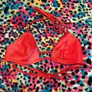 Stormy Leather Red Triangle Top